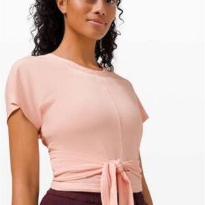 Lululemon Pink It’s a Tie Tee